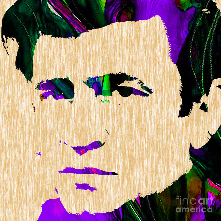 Cool Mixed Media - Johnny Cash Collection #6 by Marvin Blaine