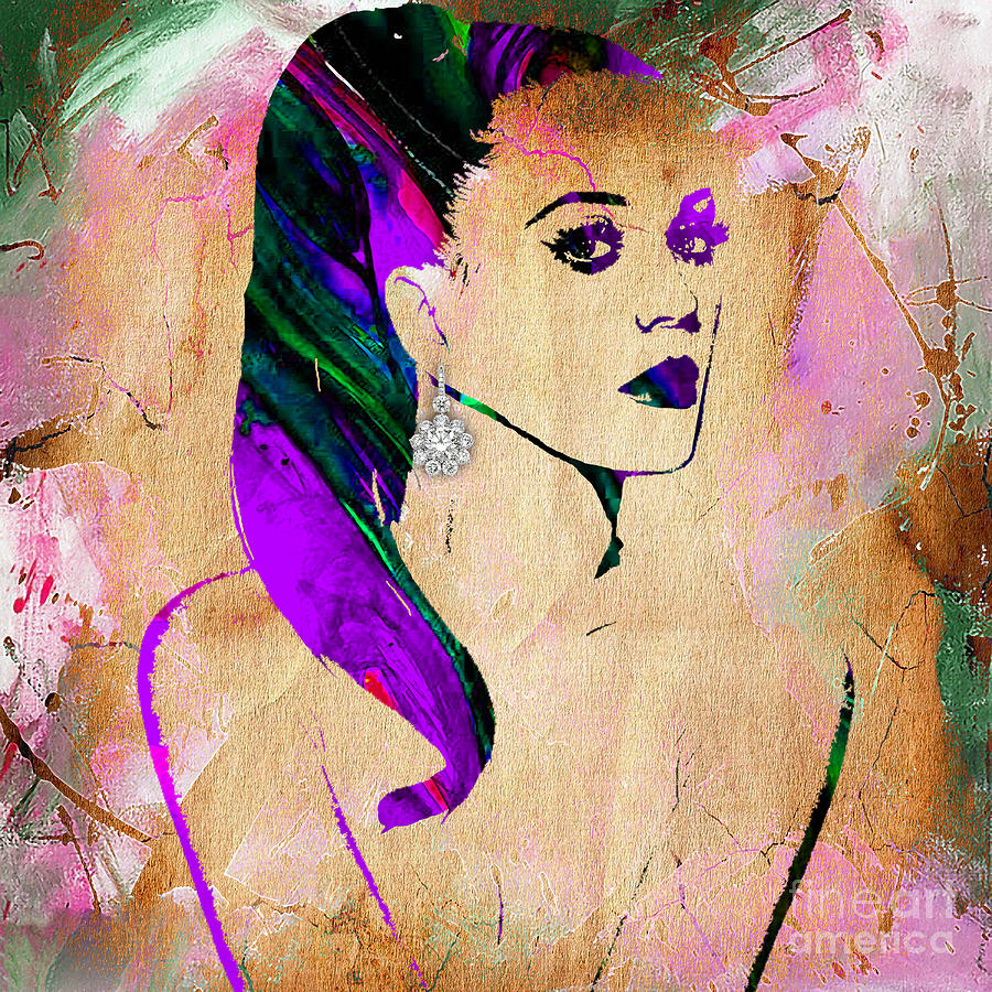 Katy Perry Collection #6 Mixed Media by Marvin Blaine