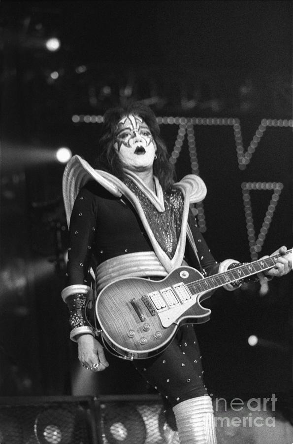 Musician Photograph - Kiss - Ace Frehley by Concert Photos