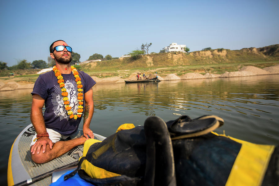 Varanasi Photograph - Kumbh Mela Paddle Expedition #6 by Ryan Salm Photography