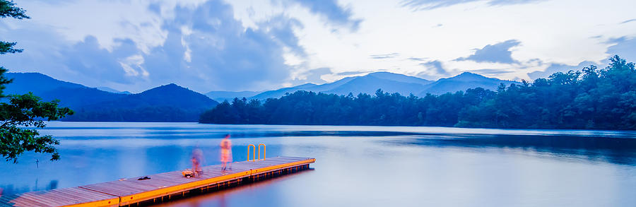 Lake Santeetlah In Great Smoky Mountains North Carolina #6 Photograph by Alex Grichenko