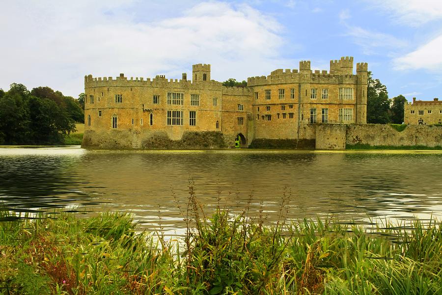 Leeds Castle Kent and mote #6 Photograph by David French