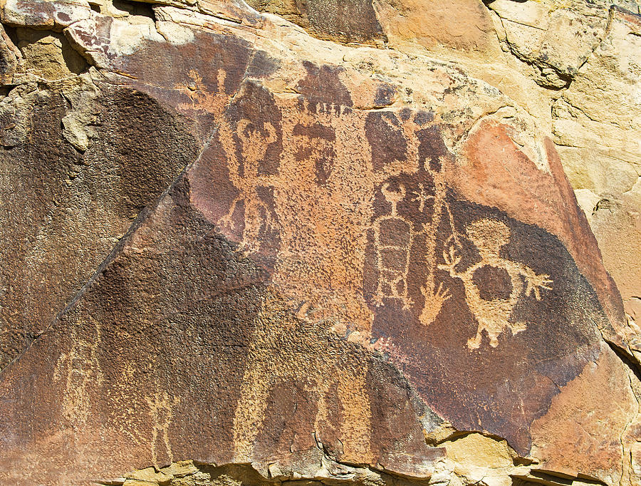 Legend Rock Petroglyphs #6 Photograph by Millard H. Sharp