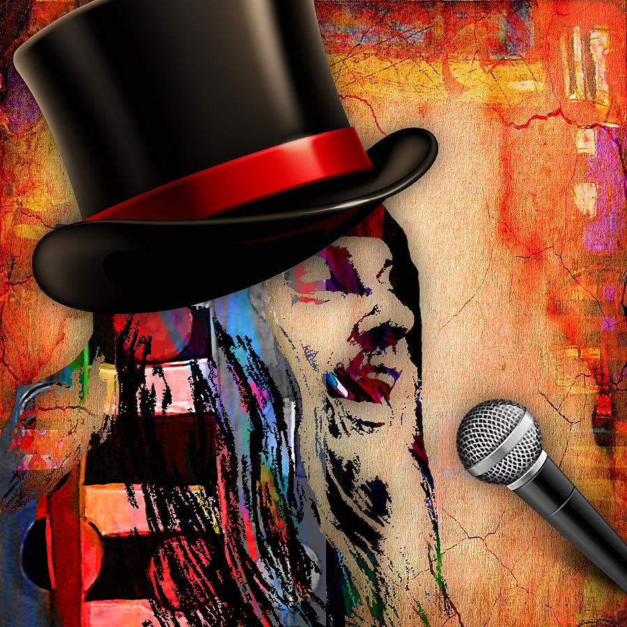 Music Mixed Media - Leon Russell Collection #3 by Marvin Blaine