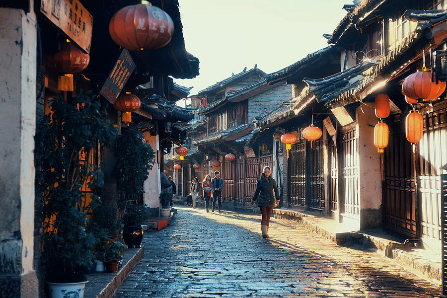Lijiang Old Town #6 Photograph by Songquan Deng