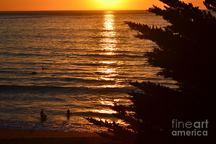 Linda Mar Beach at Sunset #6 Photograph by Dean Ferreira