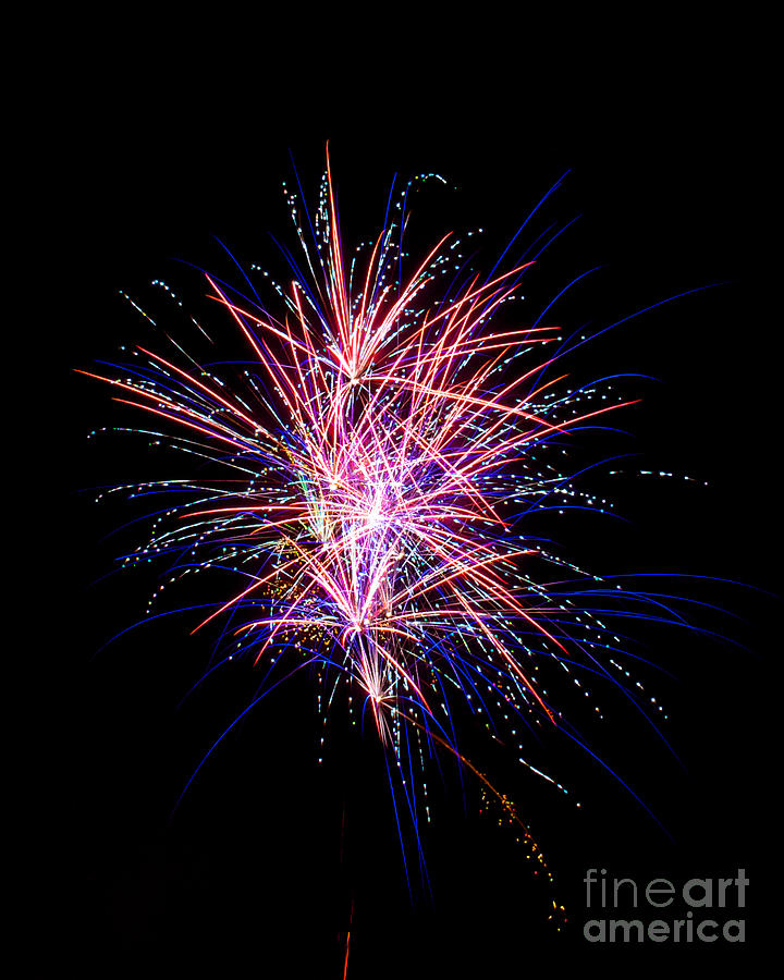 Local Fireworks #6 Photograph by Mark Dodd