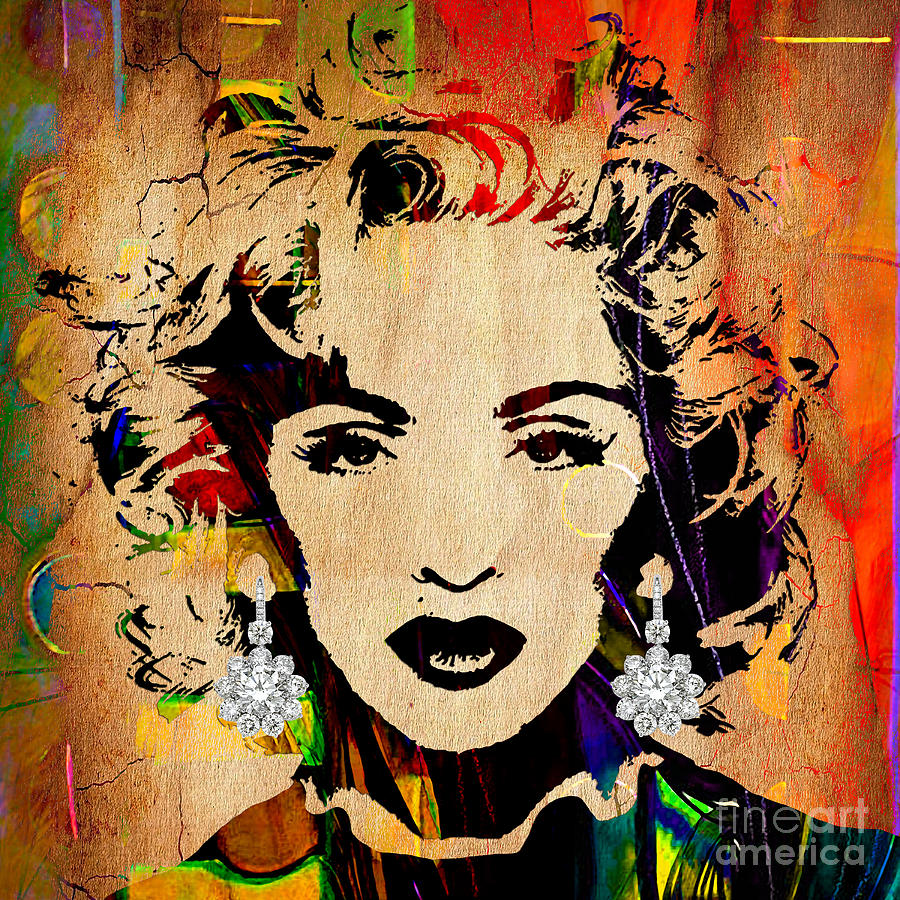 Madonna Mixed Media - Madonna Collection #6 by Marvin Blaine