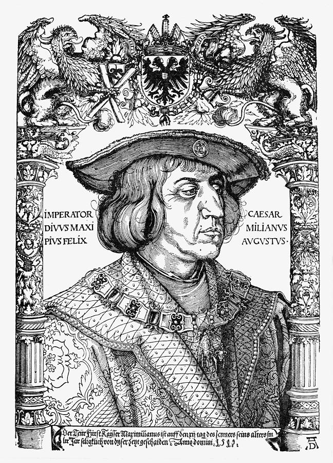 Maximilian I (1459-1519) #6 Painting by Granger