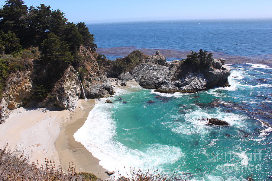 McWay Falls #6 Photograph by Bev Conover