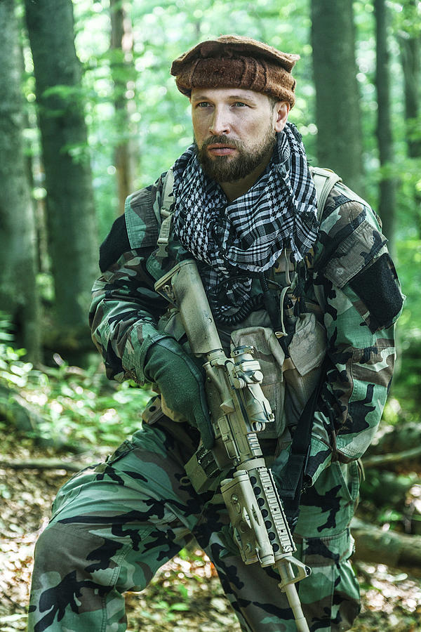 Member Of Navy Seal Team, Also Known Photograph by Oleg Zabielin - Fine ...