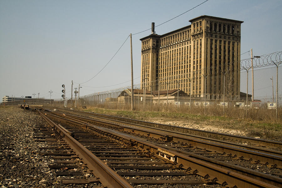 Detroit Photograph - Michigan Central Station #6 by Gary Marx