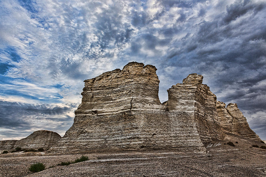 Monument Rocks - Chalk Pyramids #22 Photograph by Bill Kesler