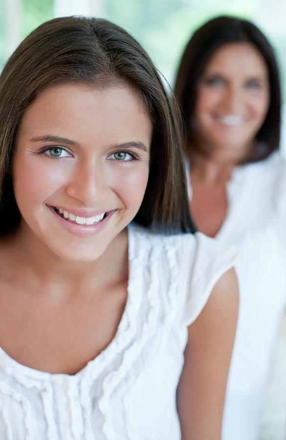 Mother And Teenage Daughter Photograph By Ian Hootonscience Photo Library Fine Art America 9837