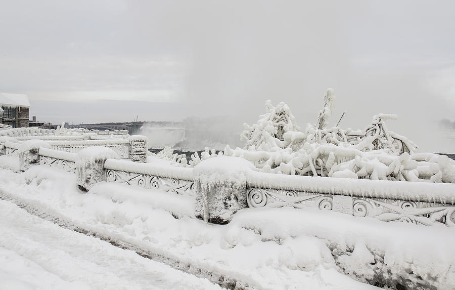 Niagara Falls in the winter #6 Photograph by Nick Mares