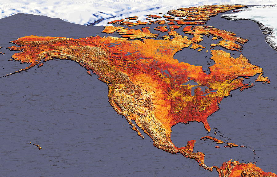 North America #6 Photograph by Science Photo Library North America #6 Photograph by Science Photo Library
