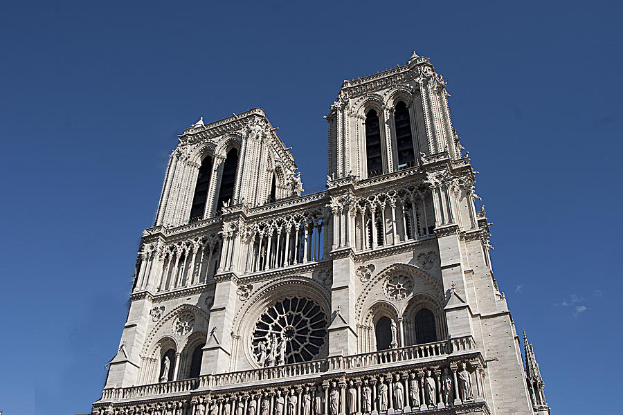 Notre Dame Cathedral In Paris X Photograph
