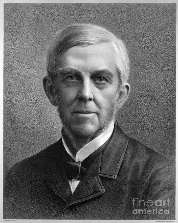 Oliver Wendell Holmes Photograph By Granger Fine Art America