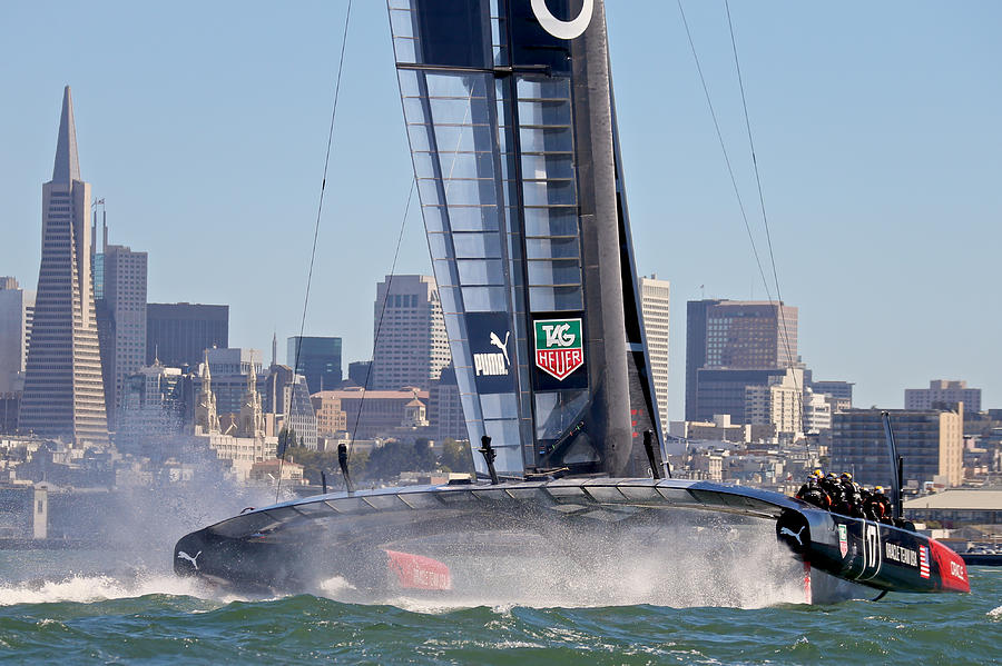 Oracle Americas Cup #14 Photograph by Steven Lapkin