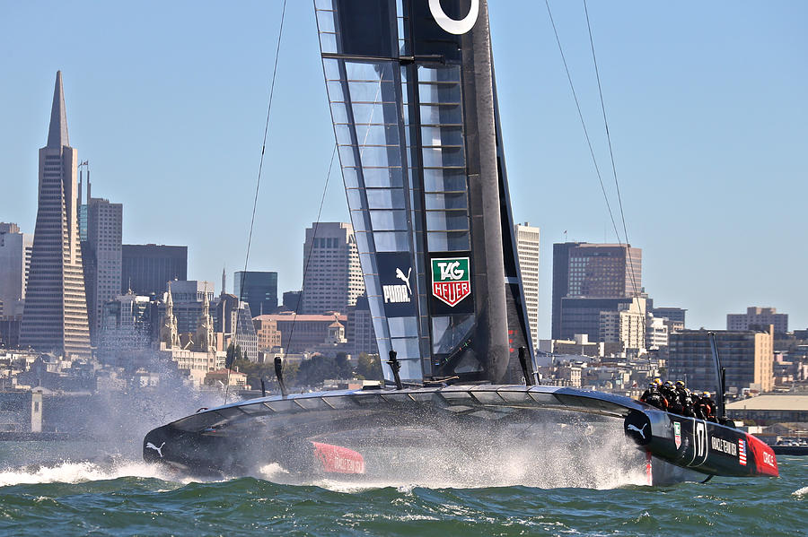 Oracle Americas Cup Winner #6 Photograph by Steven Lapkin