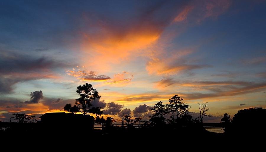 Sunset Photograph - Outer Banks North Carolina Sunset #6 by Rick Rosenshein