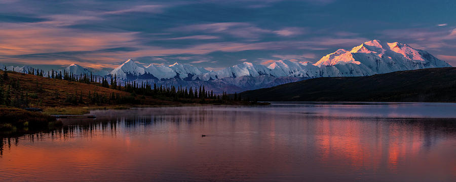 Panoramic View Of Mount Denali Photograph By Panoramic Images Fine