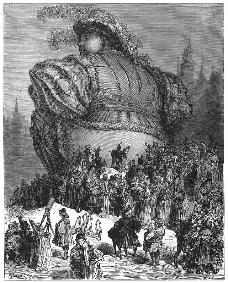 Gargantua Drawing By Gustave Dore - Pixels