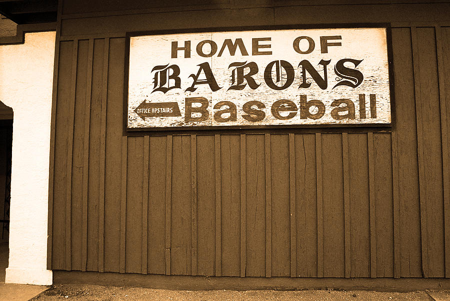 Architecture Photograph - Rickwood Field #6 by Frank Romeo