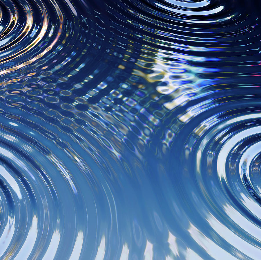 Ripples Photograph by Gustoimages/science Photo Library