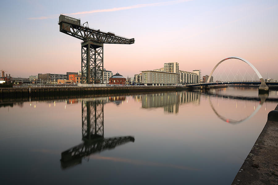 River Clyde Reflections  #6 Photograph by Grant Glendinning