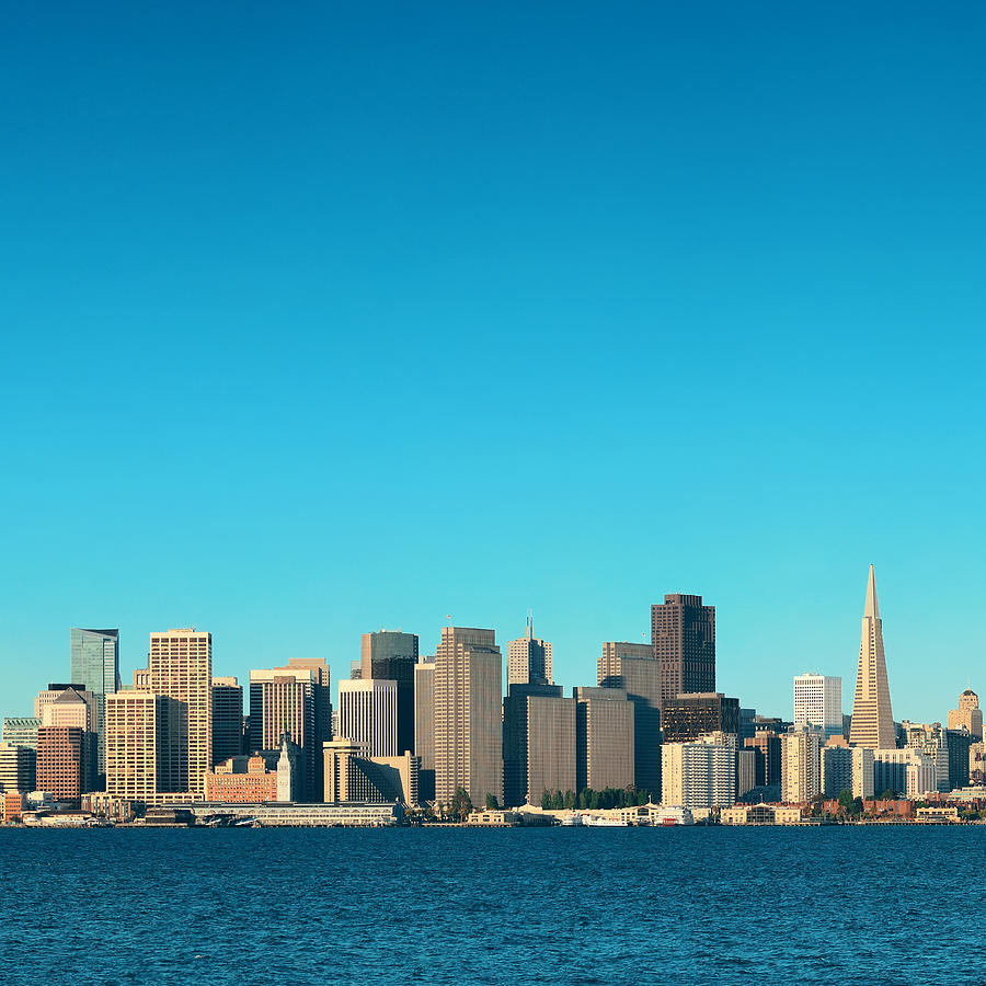 San Francisco skyline #6 Photograph by Songquan Deng