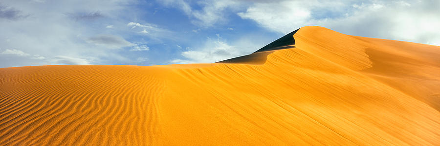 Great Sand Dunes National Park Photograph - Sand Dunes In A Desert, Great Sand #6 by Panoramic Images