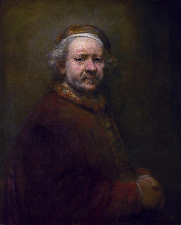 Self-portrait Painting by Rembrandt van Rijn - Fine Art America