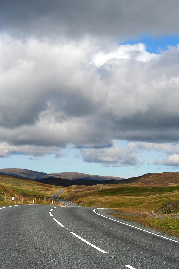 Shetlands road #6 Photograph by Luisa Azzolini