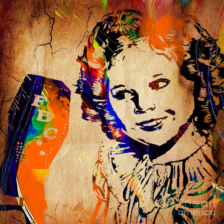 Shirley Temple Mixed Media - Shirley Temple Collection #6 by Marvin Blaine