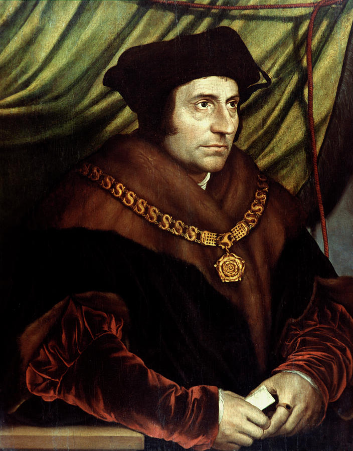 Sir Thomas More (1478-1535) Painting by Granger