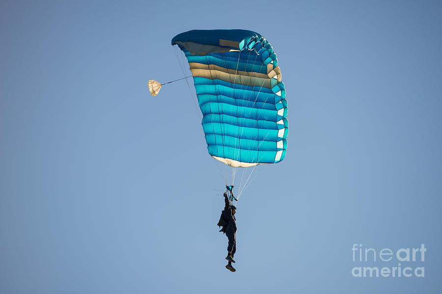 Skydivers #6 Photograph by Mats Silvan