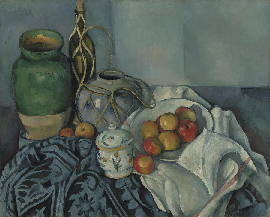 Still Life With Apples #16 Painting by Paul Cezanne
