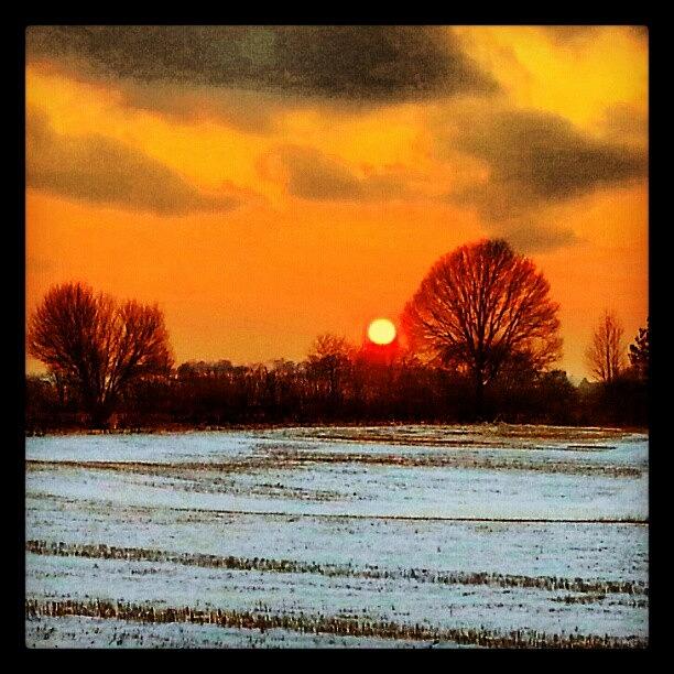 Nature Photograph - #sun #sunrise #sunshine #sky_collection #6 by Torben Boserup