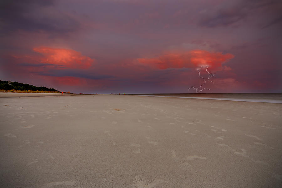 Sunset on Hilton Head Island #6 Photograph by Peter Lakomy