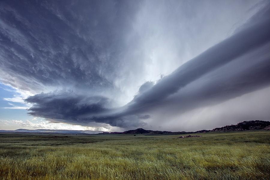 Supercell Thunderstorm Photograph by Roger Hill | Fine Art America