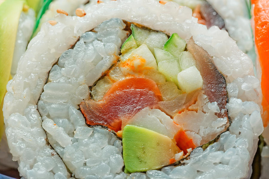 Sushi #6 Photograph by Peter Lakomy