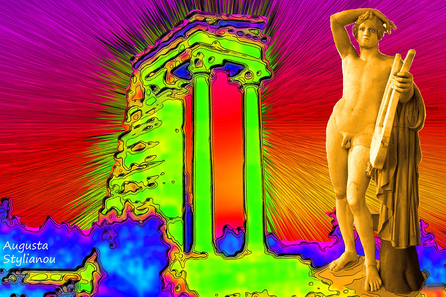 Temple of Apollo #9 Digital Art by Augusta Stylianou