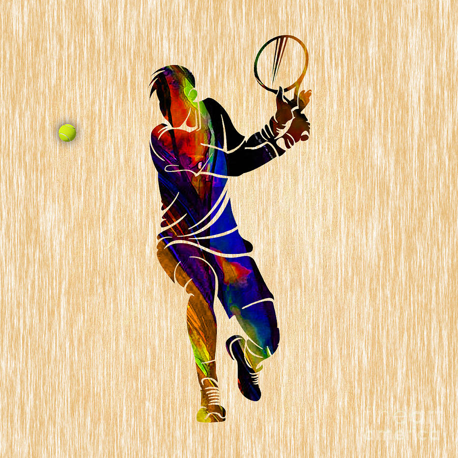 Tennis #6 Mixed Media by Marvin Blaine
