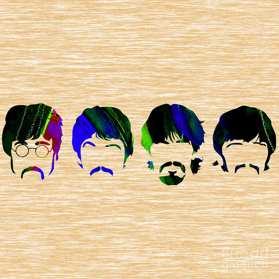 The Beatles Mixed Media - The Beatles Collection #6 by Marvin Blaine