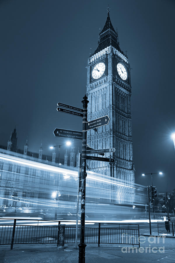 The Big Ben - London #6 Photograph by Luciano Mortula