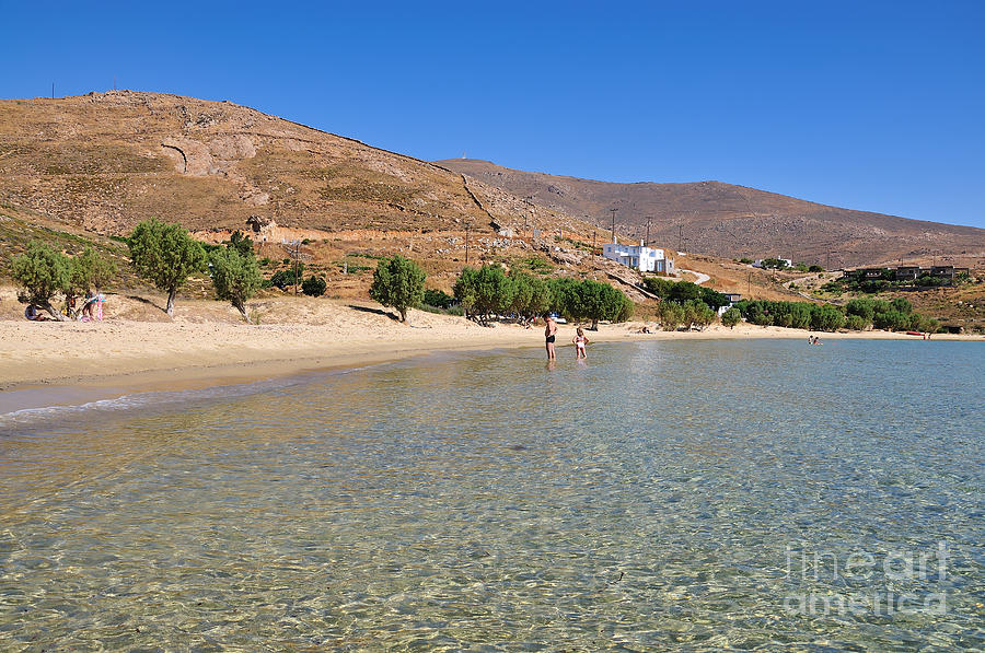 The famous Psili Ammos beach #1 Photograph by George Atsametakis