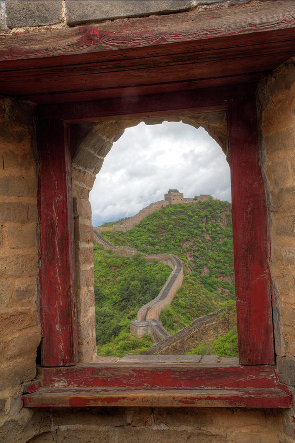 Architecture Photograph - The Great Wall Of China Jinshanling #6 by Darrell Gulin