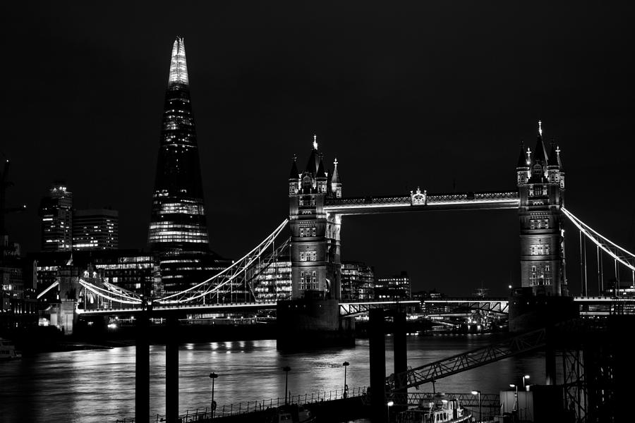 The Shard and Tower Bridge #6 Photograph by David Pyatt