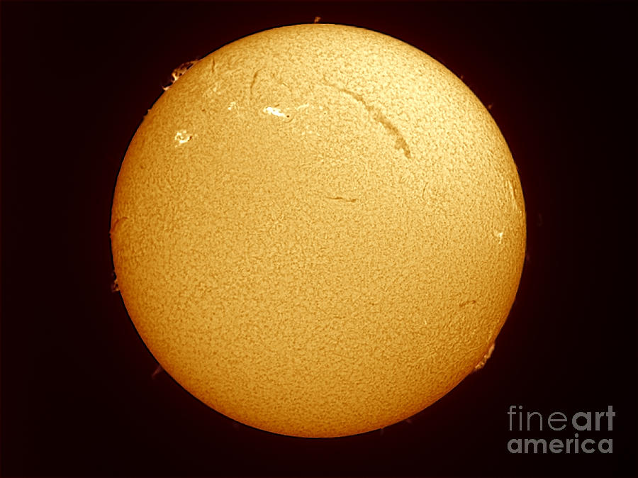 Space Photograph - The Sun #6 by John Chumack